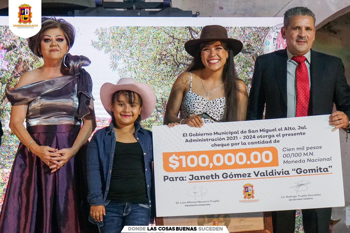 Reconocimiento a Janeth Gómez Valdivia “Gomita” como deportista destacada de nue…