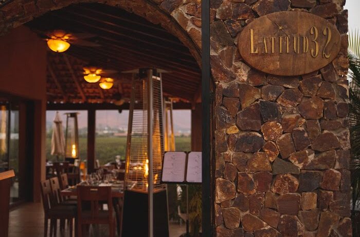 Restaurante Latitud 32, Valle de Guadalupe