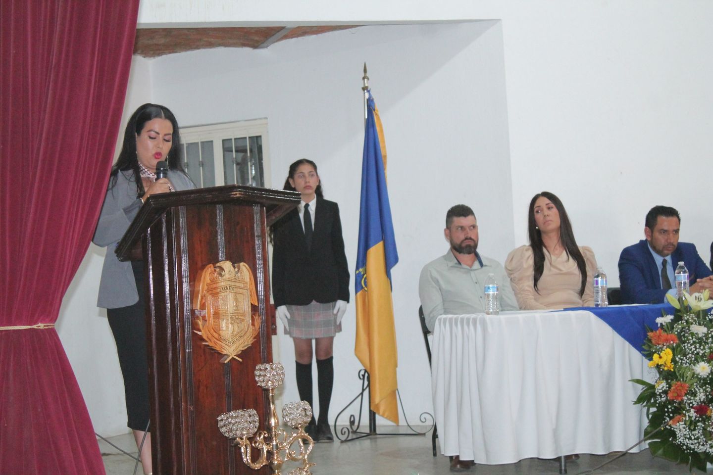 Sesion solemne Entrega Recepcion. 
 #acaticungobiernoquetrabaja