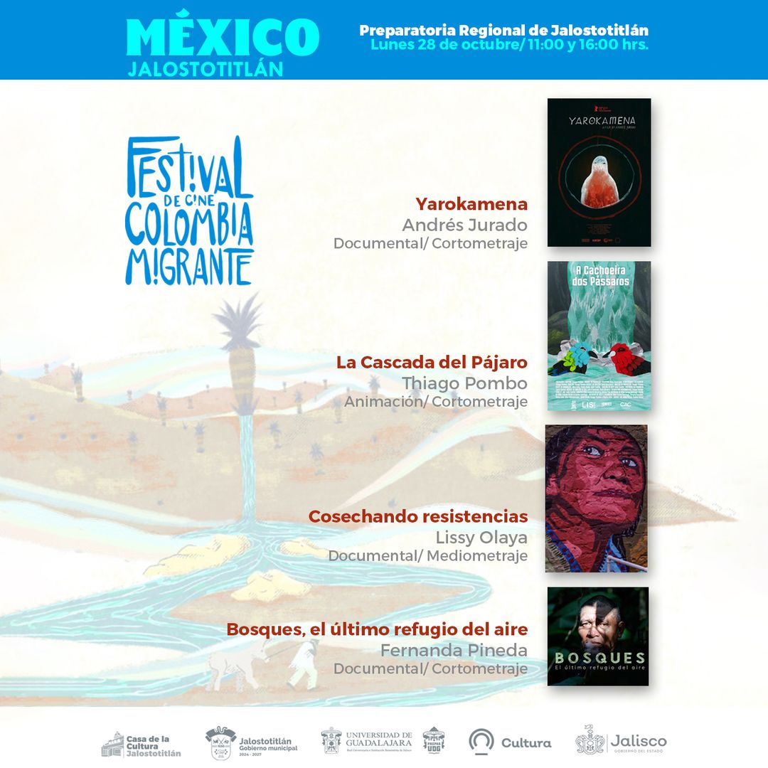 Regresa el Festival de Cine Colombia Migrante. 

Este evento cultural busca sens…