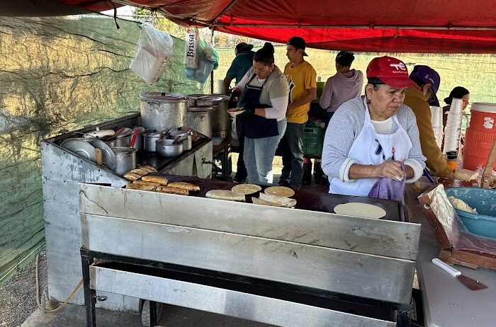 Tacos El Crucero del Rosario a Cañadas de Obregón